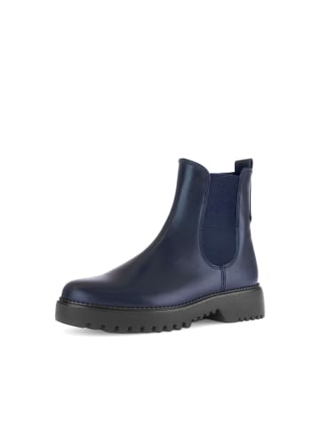 Gabor Comfort Chelsea Boots in blau