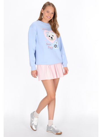 myMo Women Sweatshirt in light blue