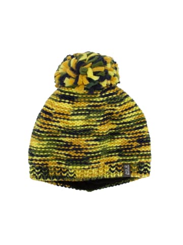 Jack Wolfskin Accessoires Kaleidoscope Knit Cap Mütze in Gelb