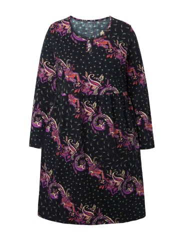 Ulla Popken Midikleid in schwarz