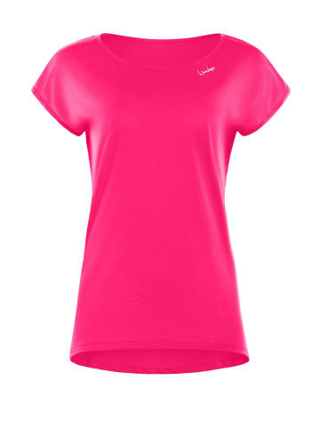 Winshape Ultra leichtes Modal-Kurzarmshirt MCT013 in deep pink