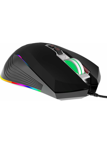 Inca INCA IMG-347 Emmpousa RGB 7200 DPI Maktrotasten Professionelle Gaming in schwarz