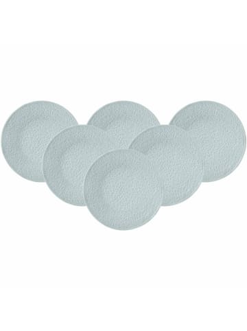 Seltmann Weiden 6er Set Frühstücksteller Nori Home ø 21,5 cm in hellblau