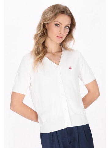 DreiMaster Women Cardigan in offwhite