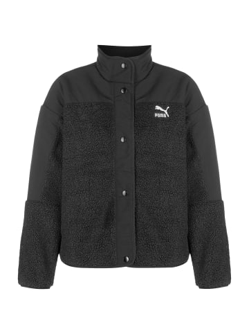 Puma Fleecejacke Classics Sherpa in schwarz