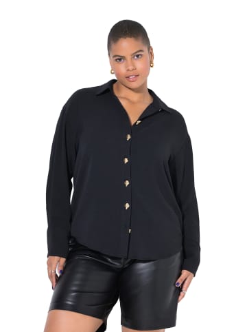 Studio Untold Hemdbluse in schwarz