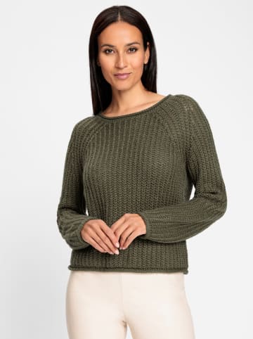 Heine Strickpullover in khaki