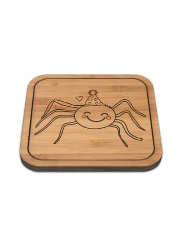 Mr. & Mrs. Panda Tischuntersetzer Spinne Agathe Party ohne Spruch in Transparent