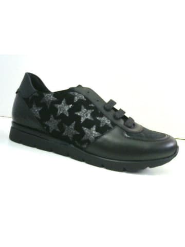 WALDLÄUFER Damen- Schnürschuhe  in schwarz