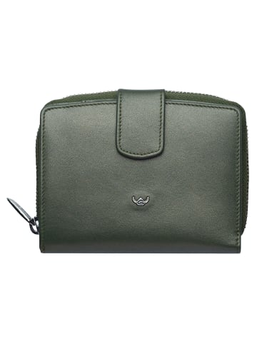 Golden Head Valencia Geldbörse RFID Schutz Leder 12 cm fango