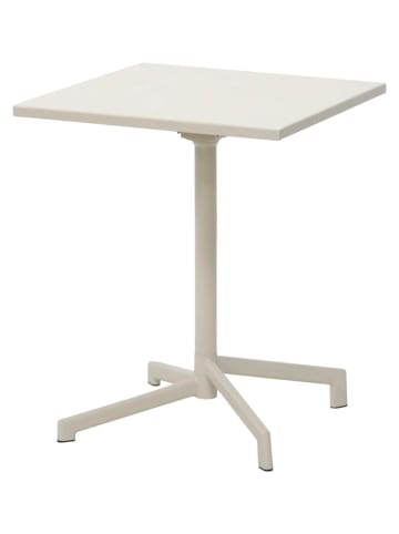 ebuy24 Cafetisch Adam Sandfarben 60 x 60 cm