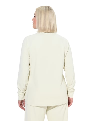 Ulla Popken Sweatshirt in taupe