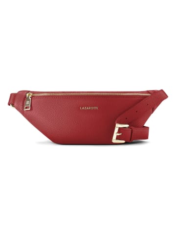 Lazarotti Bologna Leather Gürteltasche Leder 31 cm red