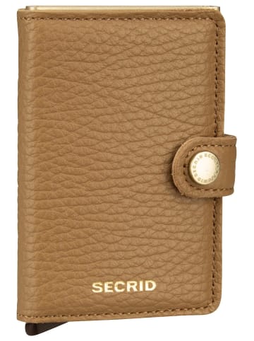 Secrid Geldbörse Miniwallet Pebble in Cappuccino