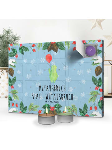Mr. & Mrs. Panda Duftkerzen Adventskalender Schildkröte Luftball... in Eisblau