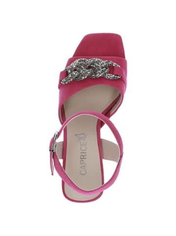 Caprice Sandalette in FUCHSIA SUEDE