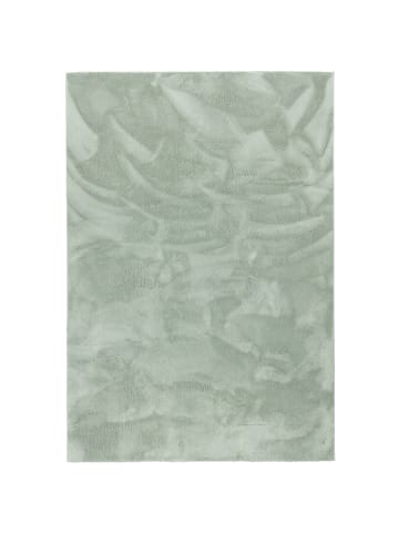 Pergamon Fellteppich Super Soft Pearl in Groen