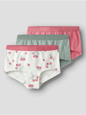 name it Slip 3er Pack NKFHIPSTER 3P RASPBERRY in cloud dancer