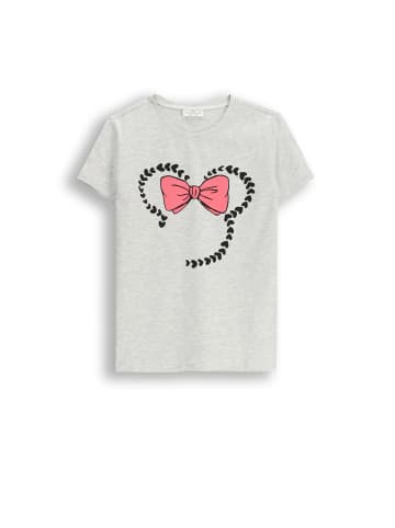 Coccodrillo T-Shirt mit kurzen Ärmeln in grau