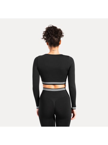 SMILODOX Longsleeve Miriel in Schwarz