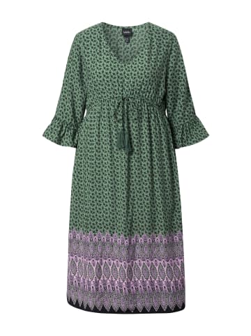 Ulla Popken Kleid in dunkel eukalyptus