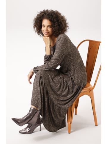 Aniston CASUAL Jerseykleid in braun-tapue