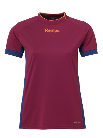 Kempa Shirt PRIME TRIKOT WOMEN in deep rot/deep blau