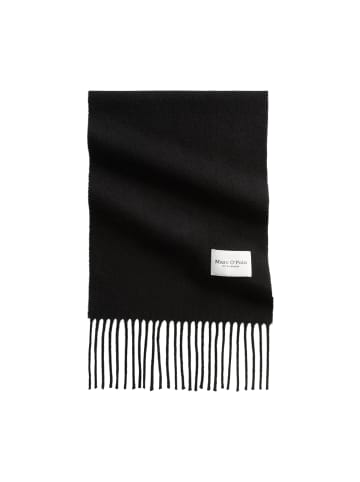 Marc O'Polo Schal mit Fransen in Schwarz