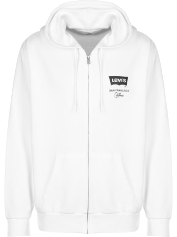 Levi´s Levi´s Zip-Kapuzenpullover in white
