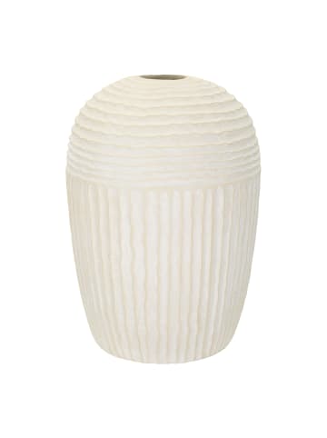 Mauro Ferretti Cremefarbene Magnesiumvase, ø 39 x 56 cm