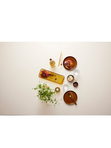 Bitz Servierplatte rechteckig Servierplatte rechteckig Servierplatte rechteckig in Amber