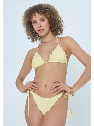 LSCN BY LASCANA Triangel-Bikini in soft yellow