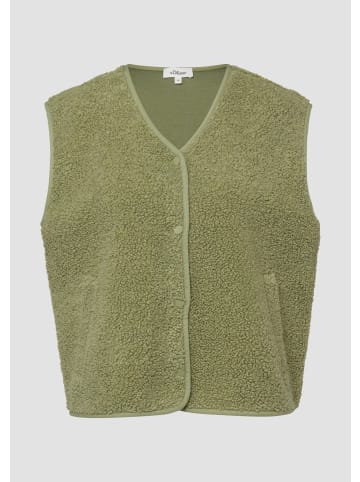 s.Oliver Indoor-Weste in 7900_olivgrün