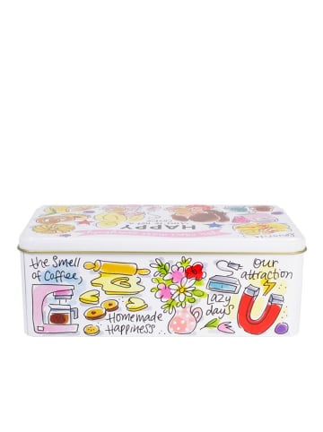 Blond Amsterdam Dosen Happy in Bunt - 19,5 x 10,5cm
