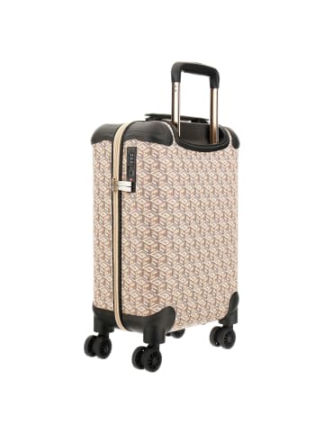 Guess Wilder 18 IN - 4-Rollen-Kabinentrolley 46 cm XS in sand logo