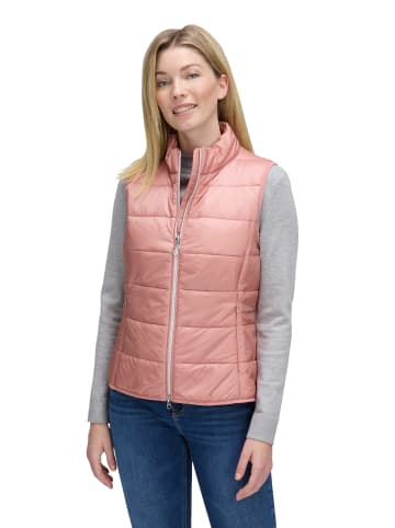 Betty Barclay Steppweste mit Reißverschluss in Ash Rose