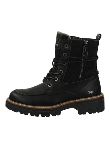 Mustang Stiefelette in Schwarz