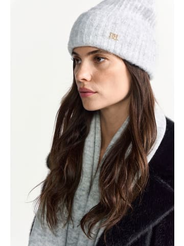 Rich & Royal Beanie in hellgrau - 0001