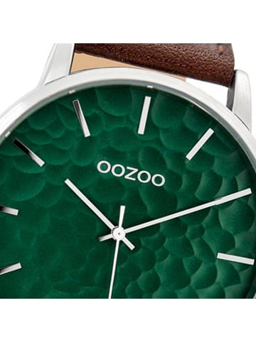 Oozoo Armbanduhr Oozoo Timepieces braun extra groß (ca. 48mm)