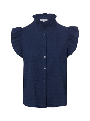 Marie Lund Blusentop in marine