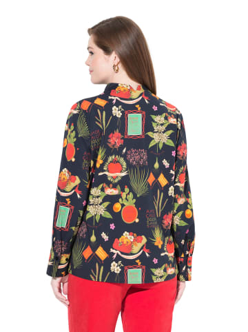 Ulla Popken Bluse in schwarz