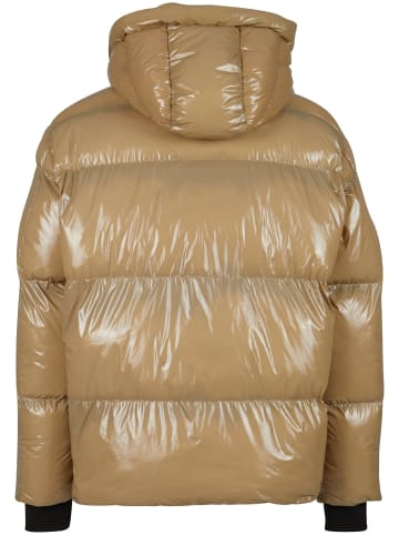DEF DEF Herren DEF Shiny Pufferjacket in beige