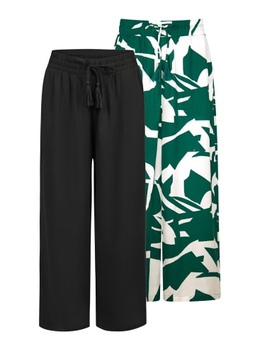 DENIMFY Stoffhose / Chino DFKate 2er Pack comfort/relaxed in Mehrfarbig