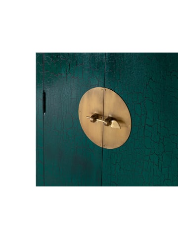 Giner y Colomer Handgefertigter 2-türiger Kleiderschrank aus Mangoholz in Green