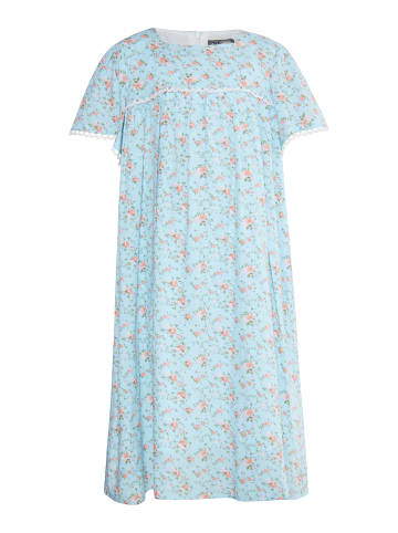 DreiMaster Vintage Mädchen (Kids) Kleid in Hellblau Blume