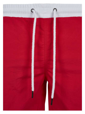 Urban Classics Beachwear - Bottom in firered/white