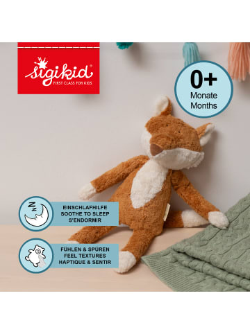 Sigikid Kuscheltier Natural Friends Pure Collection in orange