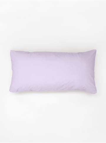 Erlich Textil  Fred Kopfkissenbezug aus Bio-Baumwolle - atmungsaktiv in flieder