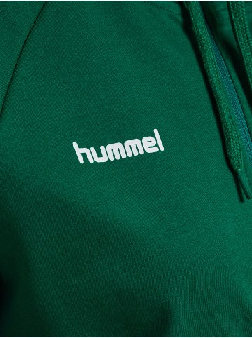 Hummel Baumwoll-Hoodie Hmlgo Cotton Zip Hoodie Woman in EVERGREEN