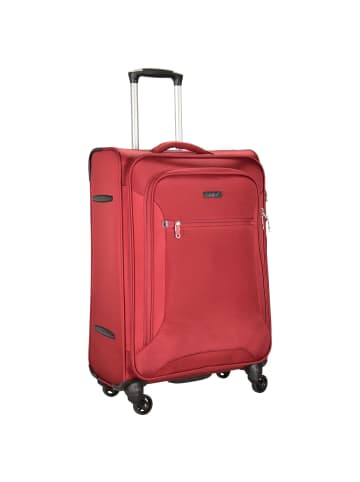 D&N Travel Line 6400 4-Rollen Trolley 78 cm bordeaux